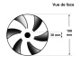 Semi-open impeller for Sirem PB pumps - Click to enlarge