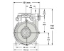 Pompe de circulation Simaco SAM 21-3 - Cliquez pour agrandir